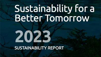 2023 Sustainability Report Cover